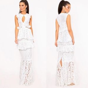 PrettyLittleThing Gorgeous White dress